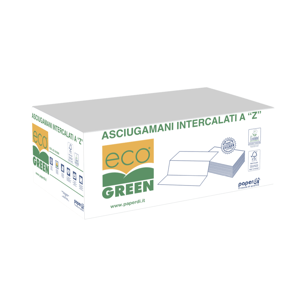 Papirne brisače 3000 "Z" Ecogreen